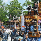 成田 祇園祭　本日3日目　最終日です。13時～　参道で総引き